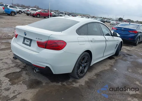 2018 BMW 440I Gran Coupe из США, поврежденный, VIN WBA4J5C53JBF07919